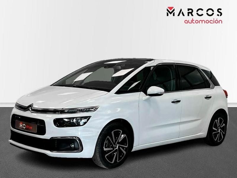 Blanco Usado 2017 Citroën C4 PureTech Monovolumen | 10.900 € (Precio justo) - Imagen 1/4