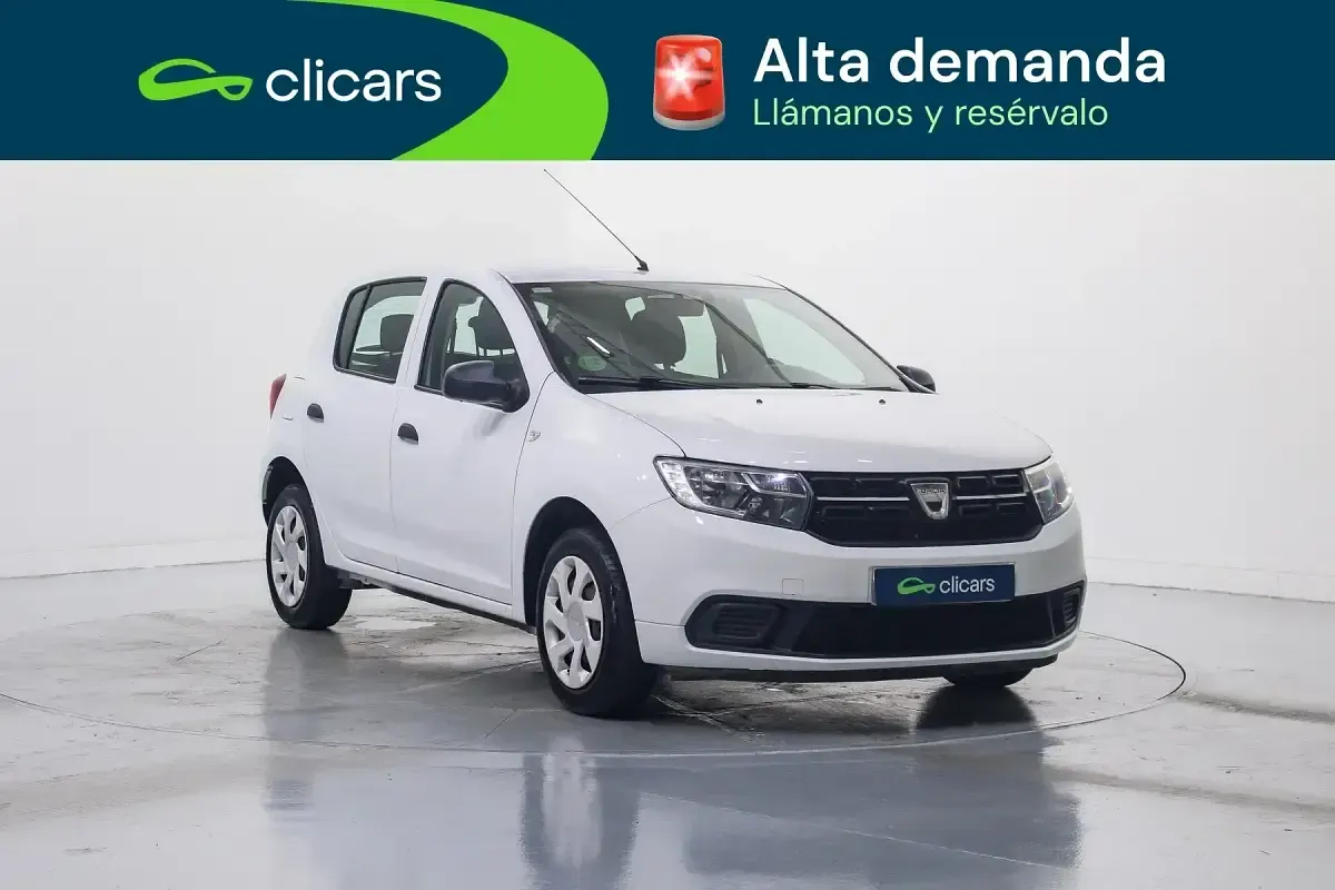 Usado Dacia Sandero Lauréate 75 CV (55 kW) 2018 Blanco Berlina