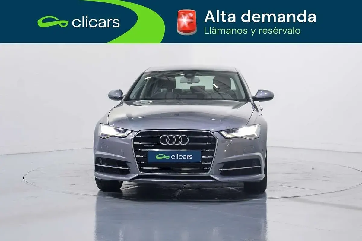 Usado Audi A6 218 CV (160 kW) 2017 Gris Berlina