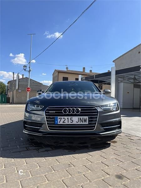 Usado Audi A7 Sportback S-Line 272 CV (200 kW) 2016 Gris / plata Utilitario
