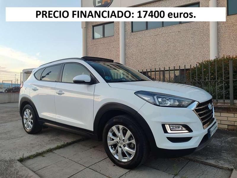 Blanco Usado 2020 Hyundai Tucson SUV | 17.400 € (Precio justo) - Imagen 1/4