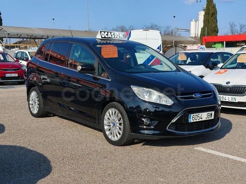 Usado Ford Grand C-Max 125 CV (91 kW) 2014 Negro Monovolumen