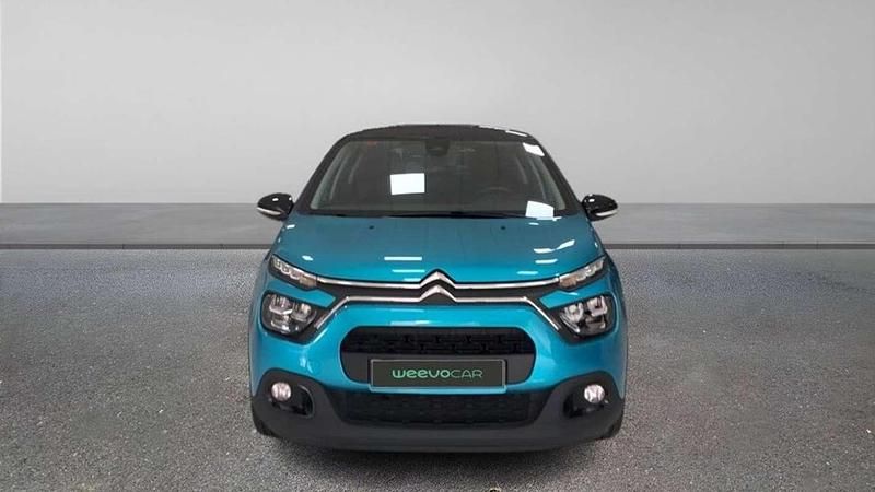 Usado Citroën C3 Feel 83 CV (61 kW) 2021 Azul Utilitario