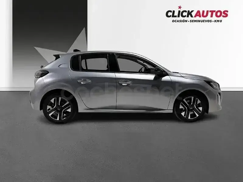 Usado Peugeot 208 Allure 100 CV (73 kW) 2025 Gris / plata Utilitario