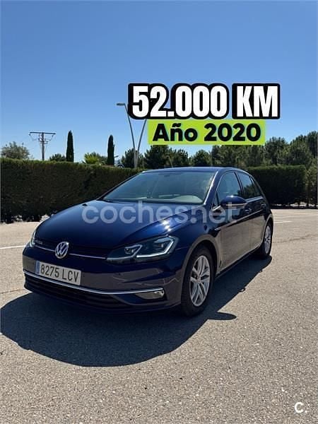 Azul Usado 2020 VW Golf Advance Berlina | 17.490 € (Super precio) - Imagen 1/4