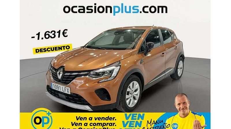 Usado Renault Captur Intens 95 CV (69 kW) 2020 Naranja SUV