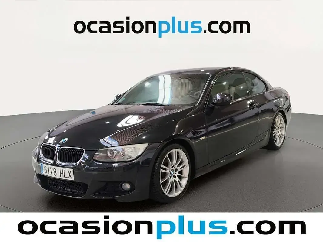 Usado BMW 320 Cabriolet 170 CV (125 kW) 2012 Negro Descapotable