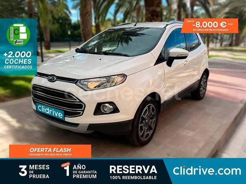 Blanco Usado 2017 Ford Ecosport Titanium S SUV | 11.390 € (Precio justo) - Imagen 1/3