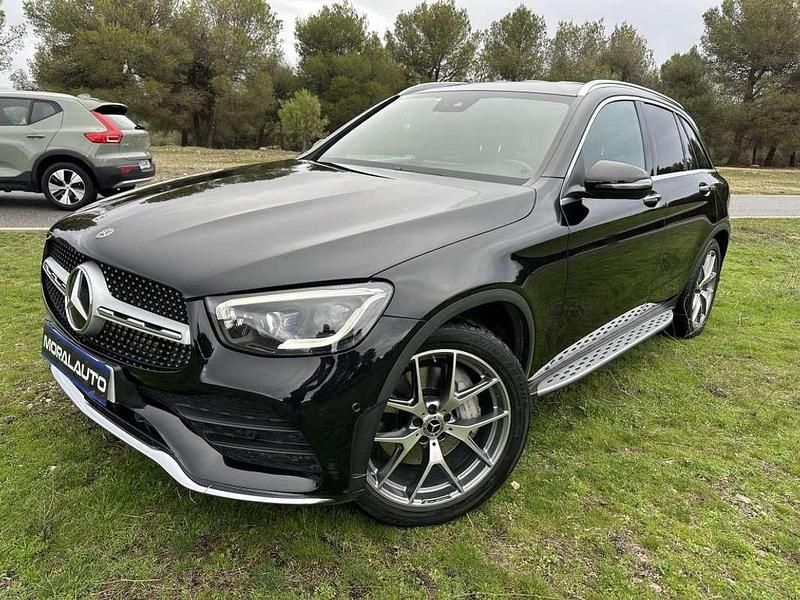 Usado Mercedes GLC220 194 CV (142 kW) 2020 Negro SUV