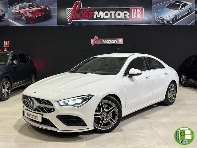 Usado Mercedes CLA200 150 CV (110 kW) 2020 Blanco Berlina