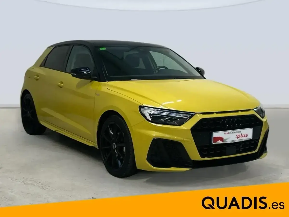 Usado Audi A1 Ambiente 110 CV (80 kW) 2022 Amarillo SUV
