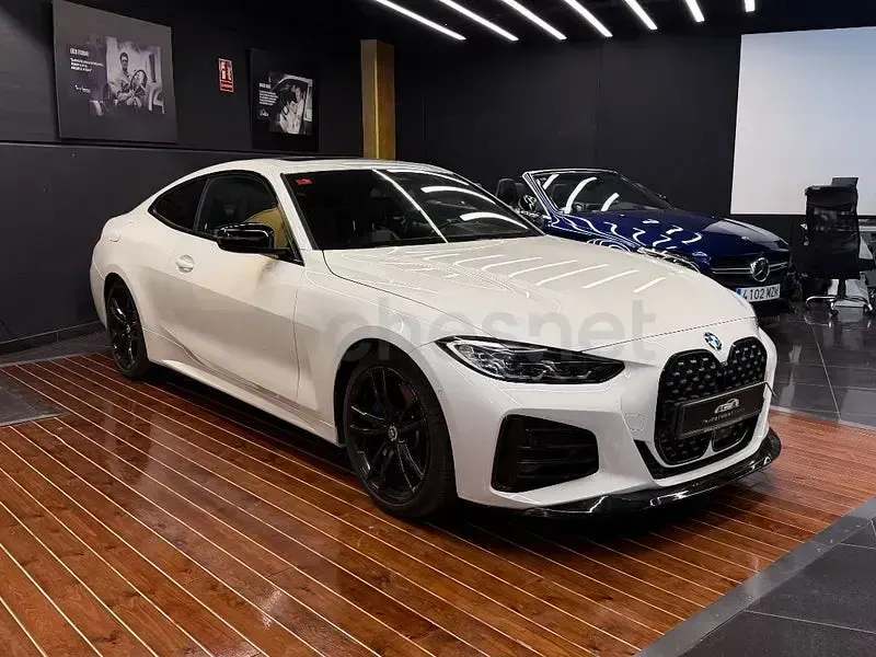 Usado BMW M440 M Sport 374 CV (275 kW) 2021 Blanco Coupe