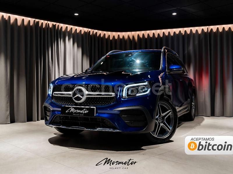 Azul Usado 2021 Mercedes GLB200 SUV | 35.800 € (Precio justo) - Imagen 1/3