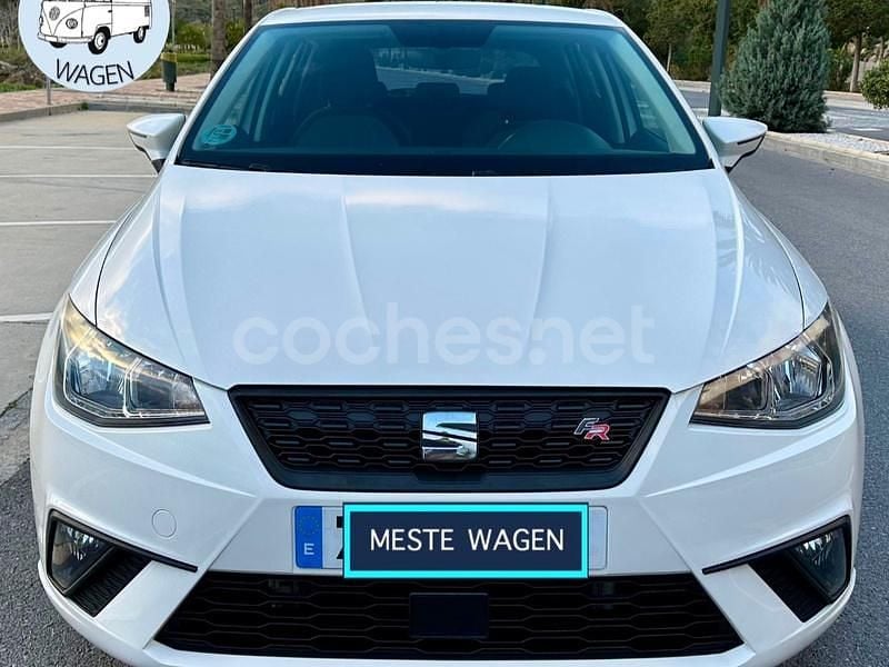 Usado Seat Ibiza Reference 95 CV (69 kW) 2021 Blanco Berlina