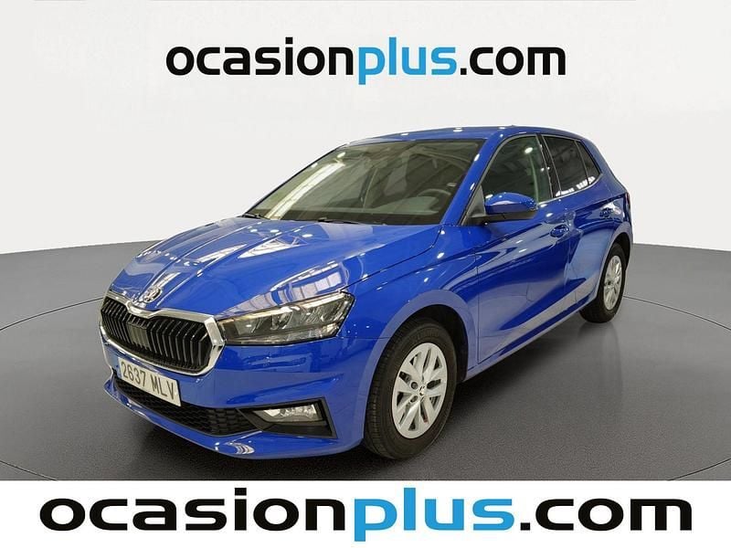 Usado Skoda Fabia Ambition 110 CV (80 kW) 2023 Azul Utilitario