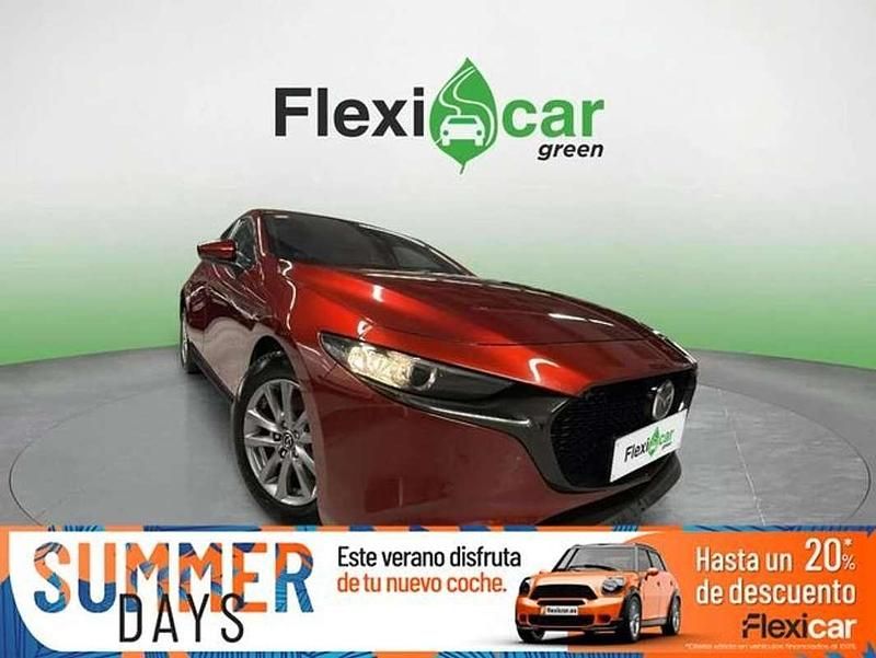Rojo Usado 2019 Mazda 3 Berlina | 17.990 € (Precio justo) - Imagen 1/4