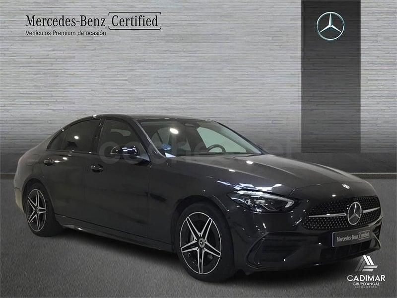 Usado Mercedes C300e AMG line 313 CV (230 kW) 2024 Gris grafito Berlina