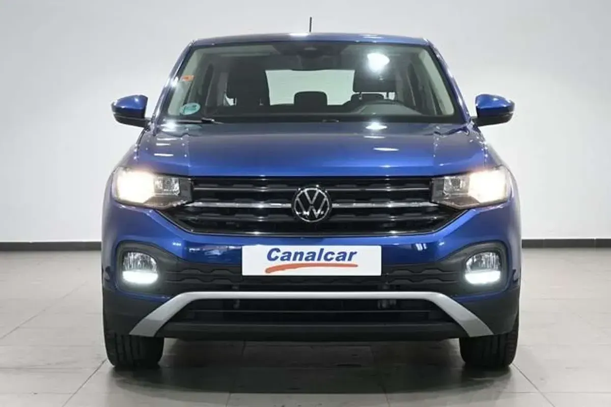 Usado VW T-Cross Edition 95 CV (69 kW) 2021 Azul SUV