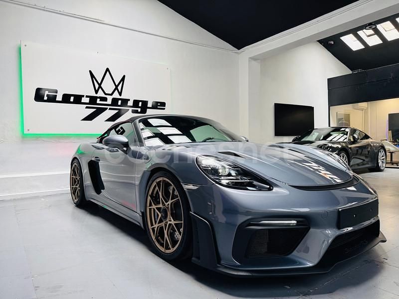 Usado Porsche Boxster Spyder 500 CV (367 kW) 2024 Gris / plata Descapotable