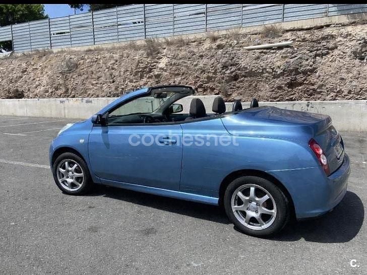 Usado Nissan Micra C+C Tekna 88 CV (64 kW) 2005 Azul Descapotable