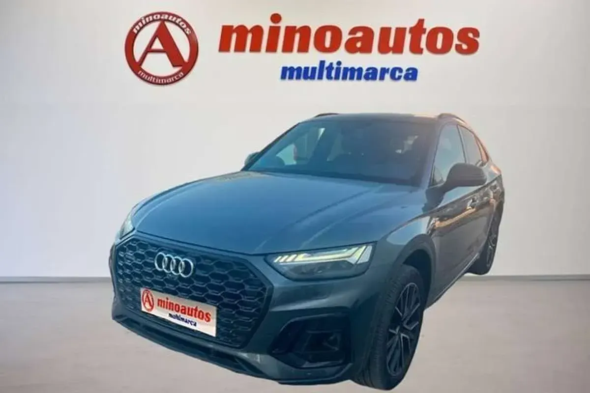 Usado Audi Q5 S-Line 204 CV (150 kW) 2021 Gris SUV