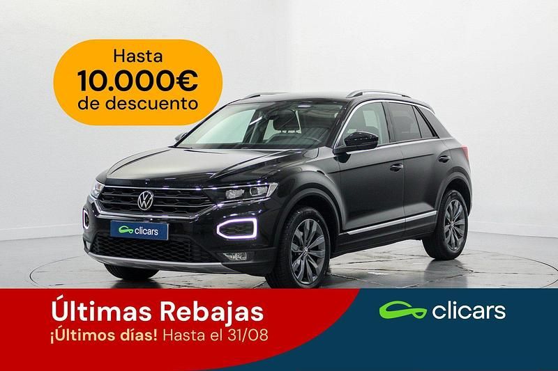 Negro Usado 2021 VW T-Roc Sport SUV | 23.990 € (Un poco caro) - Imagen 1/4