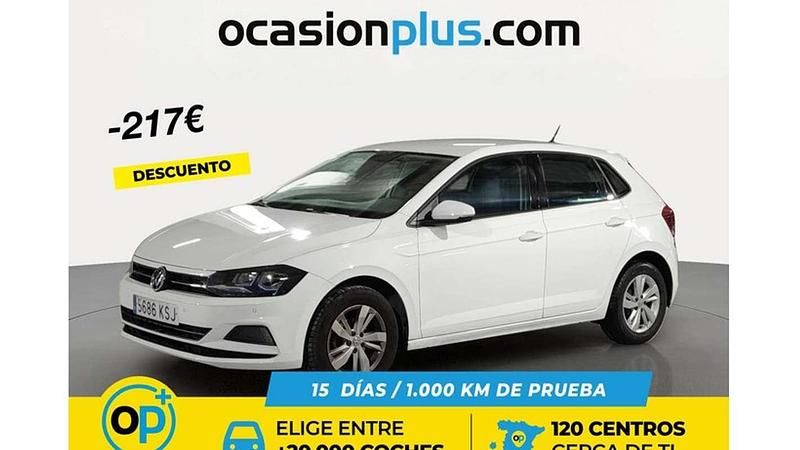 Usado VW Polo Advance 95 CV (69 kW) 2018 Blanco Utilitario