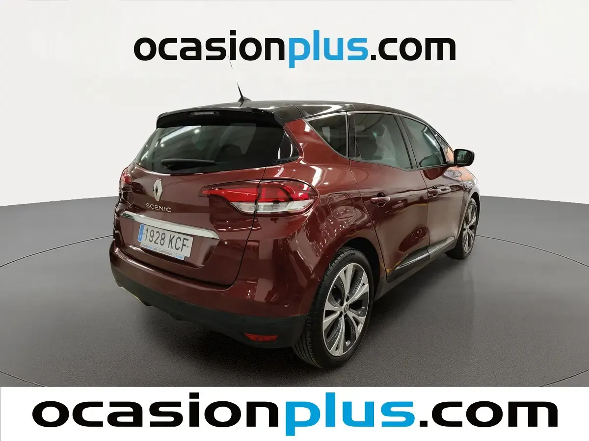 Begagnad Renault Scenic E-Tech Zen 131 HK (96 kW) 2017 Röd Minibuss