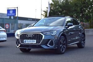 Usado Audi Q3 Sportback S-Line 150 CV (110 kW) 2021 Gris metalizado SUV