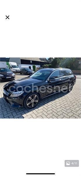 Usado Mercedes C300e 306 CV (225 kW) 2019 Negro Familiar