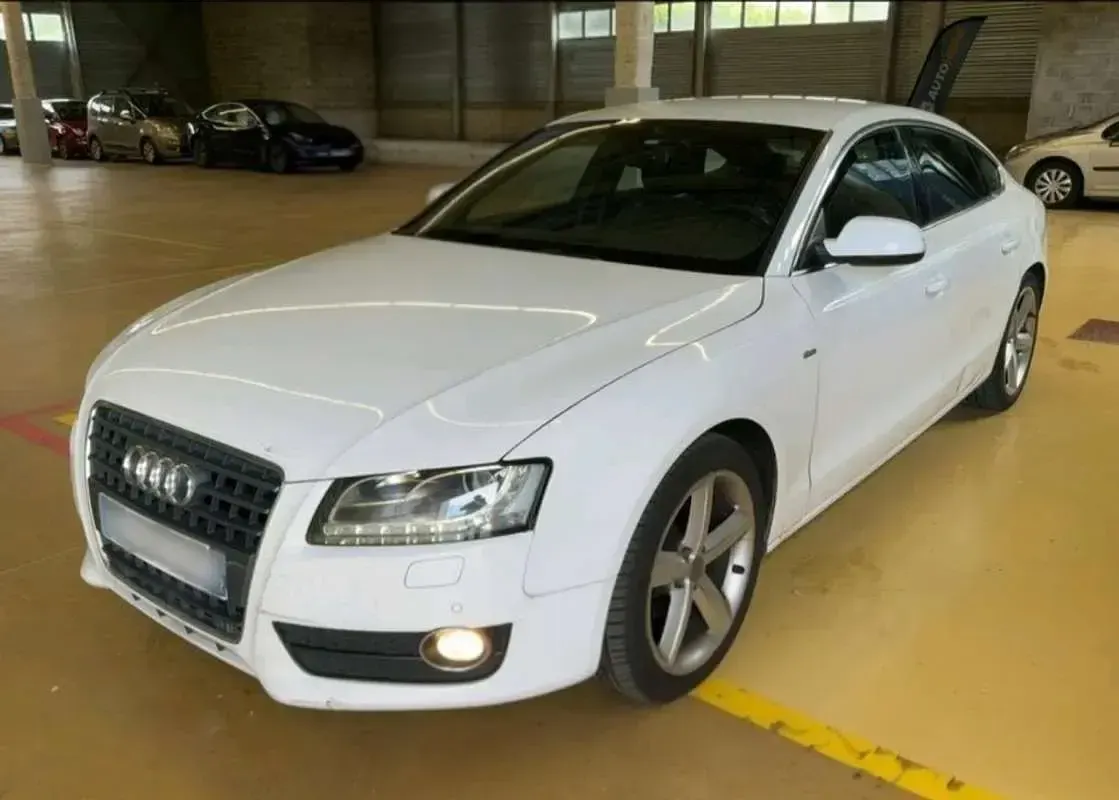 Usado Audi A5 Sportback Advanced Plus 170 CV (125 kW) 2010 Blanco Utilitario