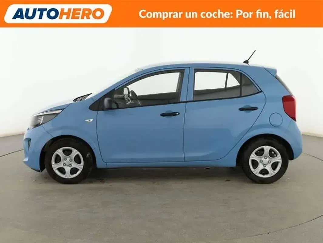 Usado Kia Picanto Plus 67 CV (49 kW) 2018 Azul Utilitario