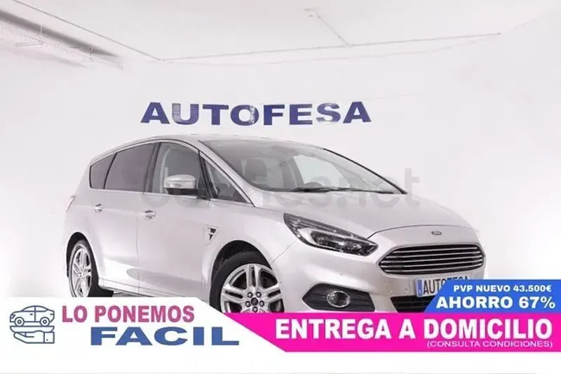 Usado Ford S-MAX Titanium 150 CV (110 kW) 2015 Gris / plata Monovolumen