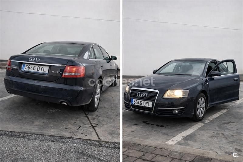 Usado Audi A6 140 CV (102 kW) 2006 Azul Berlina