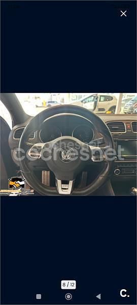 Usado VW Golf VI GTI 210 CV (154 kW) 2009 Negro Utilitario