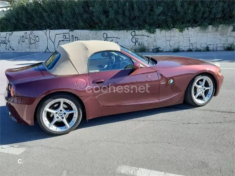 Usado BMW Z4 192 CV (141 kW) 2003 Granate Descapotable