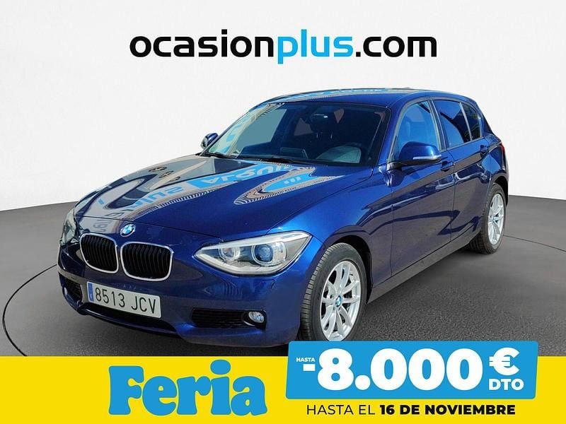 Azul Usado 2015 BMW 116 Utilitario | 11.290 € (Precio justo) - Imagen 1/4