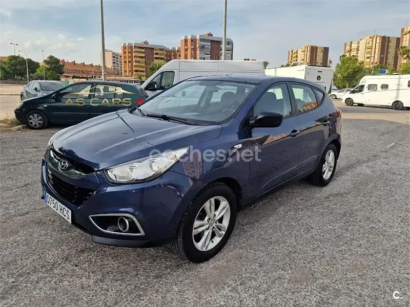 Usado Hyundai ix35 Classic 116 CV (85 kW) 2011 Azul SUV
