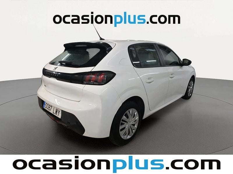 Usado Peugeot 208 Active 100 CV (73 kW) 2022 Blanco Utilitario