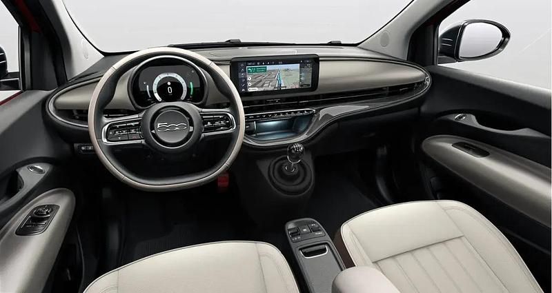 Novo Fiat 500 La Prima 65 HP (47 kW) 2025 Vermelho