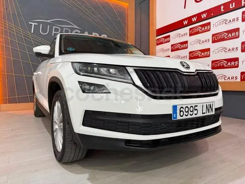 Usado Skoda Kodiaq Style 150 CV (110 kW) 2021 Blanco SUV