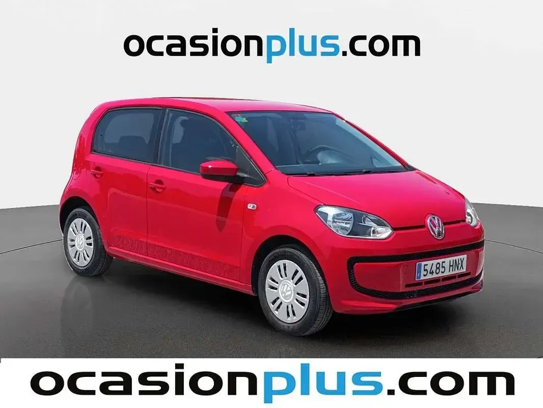 Usado VW up! Move 60 CV (44 kW) 2013 Rojo Utilitario