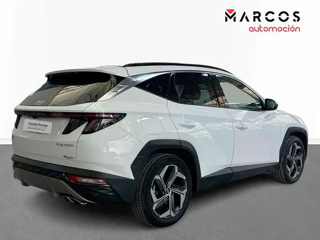 Usado Hyundai Tucson 265 CV (194 kW) 2021 Blanco SUV