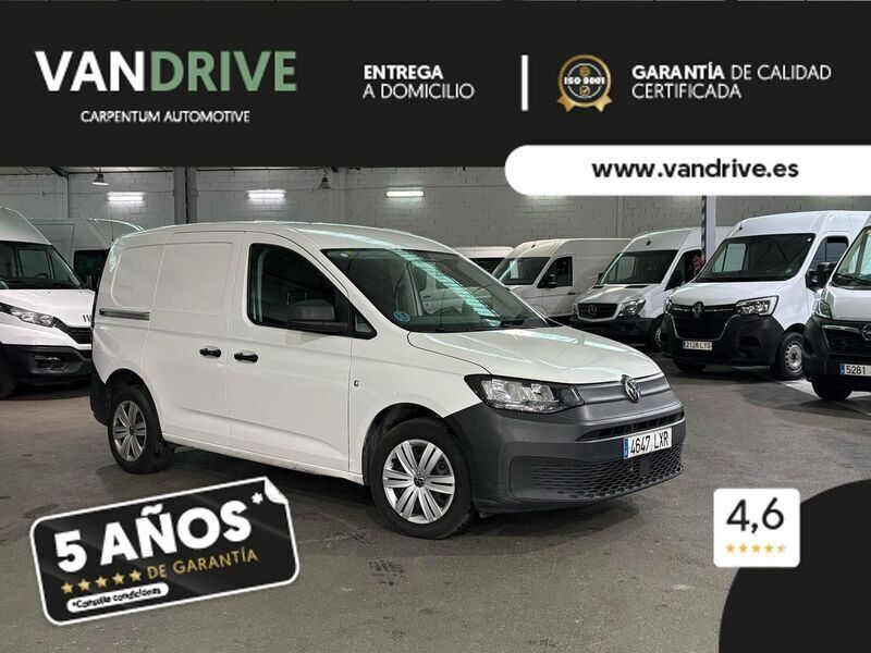 Blanco Usado 2022 VW Caddy Monovolumen | 15.600 € (Buen precio) - Imagen 1/4