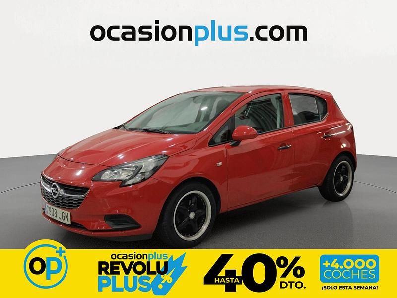 Usado Opel Corsa Expression 90 CV (66 kW) 2015 Rojo Utilitario