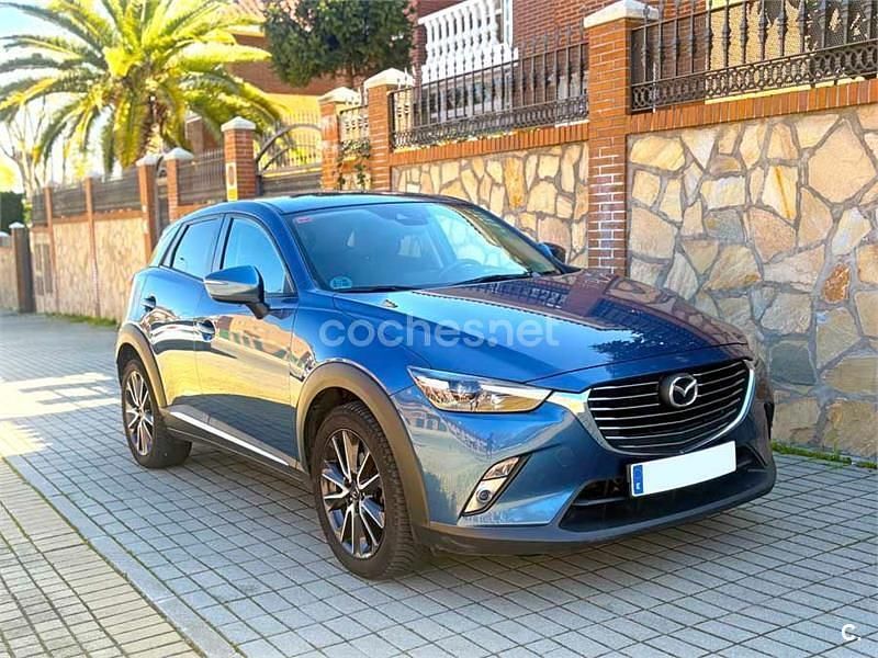Usado Mazda CX-3 Style 105 CV (77 kW) 2017 Azul SUV
