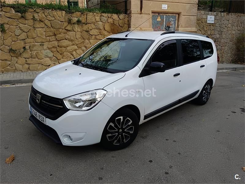 Blanco Usado 2019 Dacia Lodgy Comfort Monovolumen | 9000 € (Buen precio) - Imagen 1/4