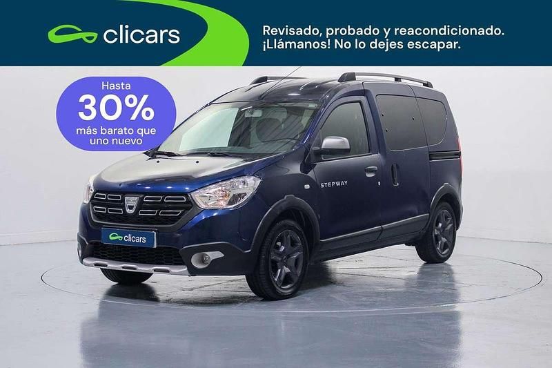 Käytetty Dacia Dokker 90 HP (66 kW) 2017 Sininen Tila-auto