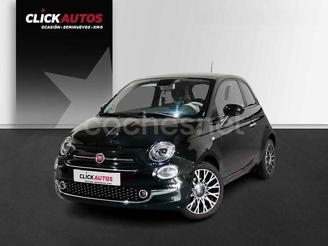 Usado Fiat 500 70 CV (51 kW) 2023 Negro Berlina