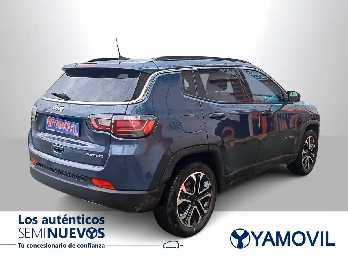 Begagnad Jeep Compass Limited 130 HK (95 kW) 2022 Blå SUV